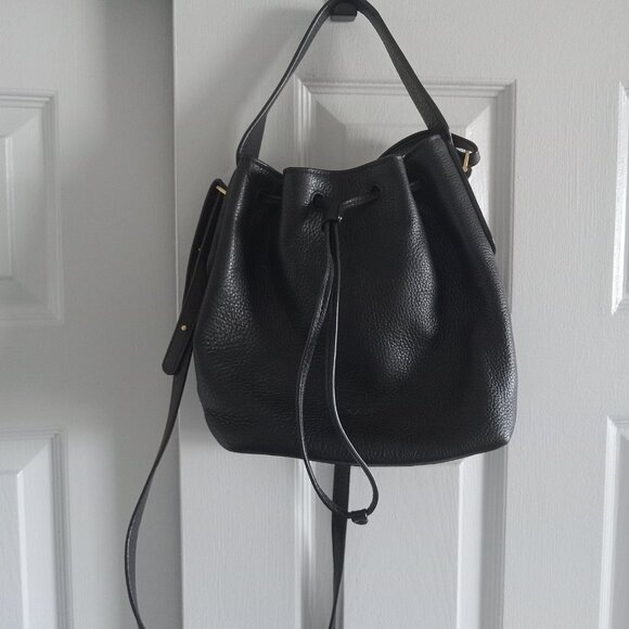 Aritzia Black Leather Shoulder Bag - Picture 10 of 10
